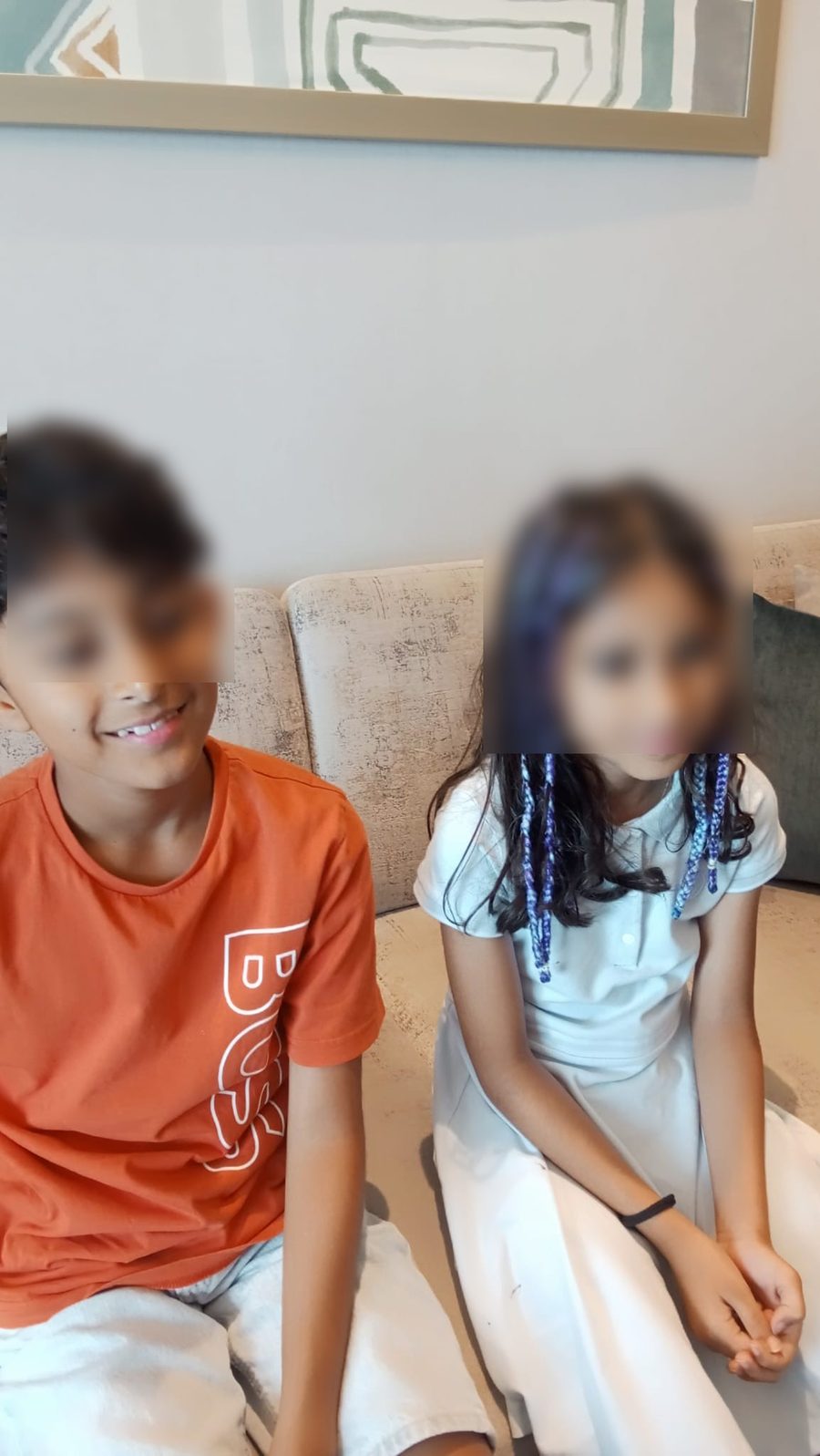 Jai and Jia, ready for the call